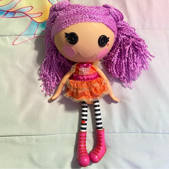 lalaloopsy | Toys | Lalaloopsy Medium Doll Yarn Soft Long Hair Euc Rare ...